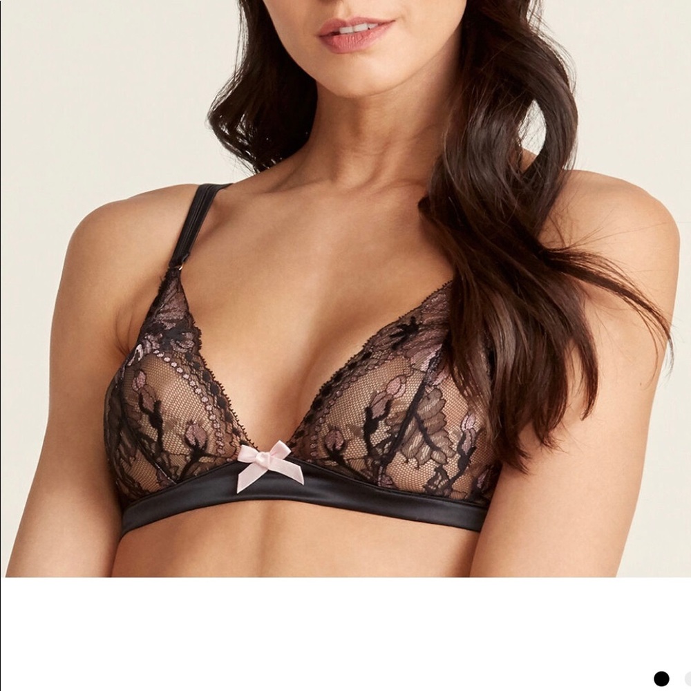 L’agent by agent provocateur lace bikini bra sz M